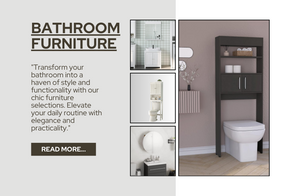 Elevate Your Bathroom with Stylish and Functional Furniture
