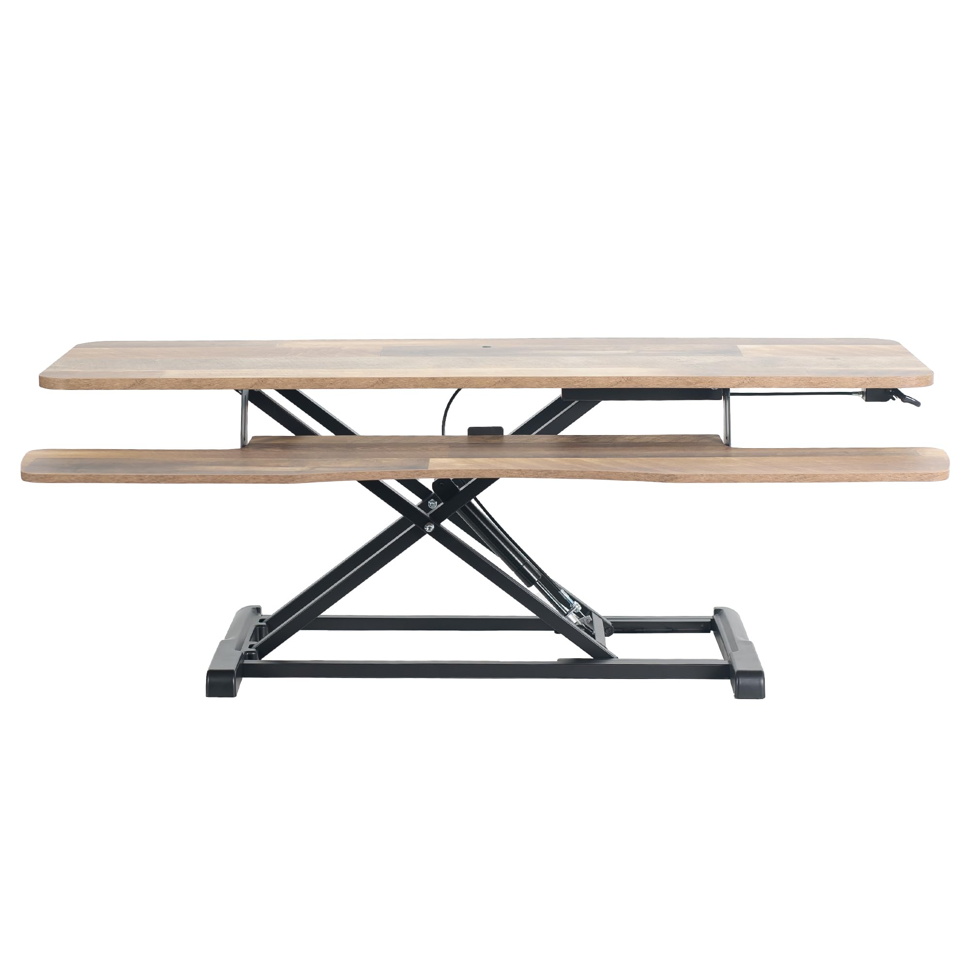 VIVO 42 inch Desk Converter, K Series, Height Adjustable Sit to Stand ...