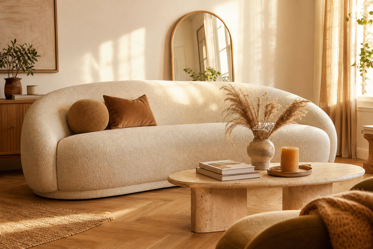 The Curved Furniture Trend, Explained: What It Is, Why It Works, and Whether It Fits Your Home