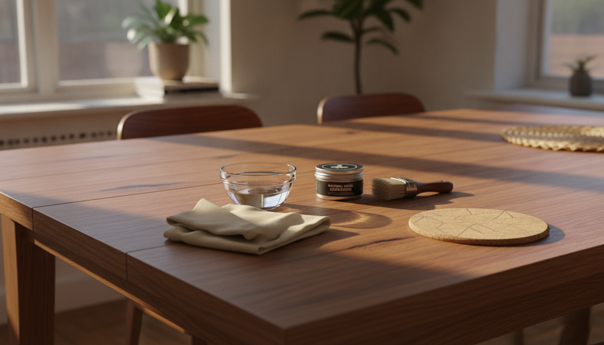 How to Care for Natural Wood Furniture So It Actually Lasts (Without Expensive Products)