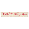 Enter If You Dare! Fabric Banner