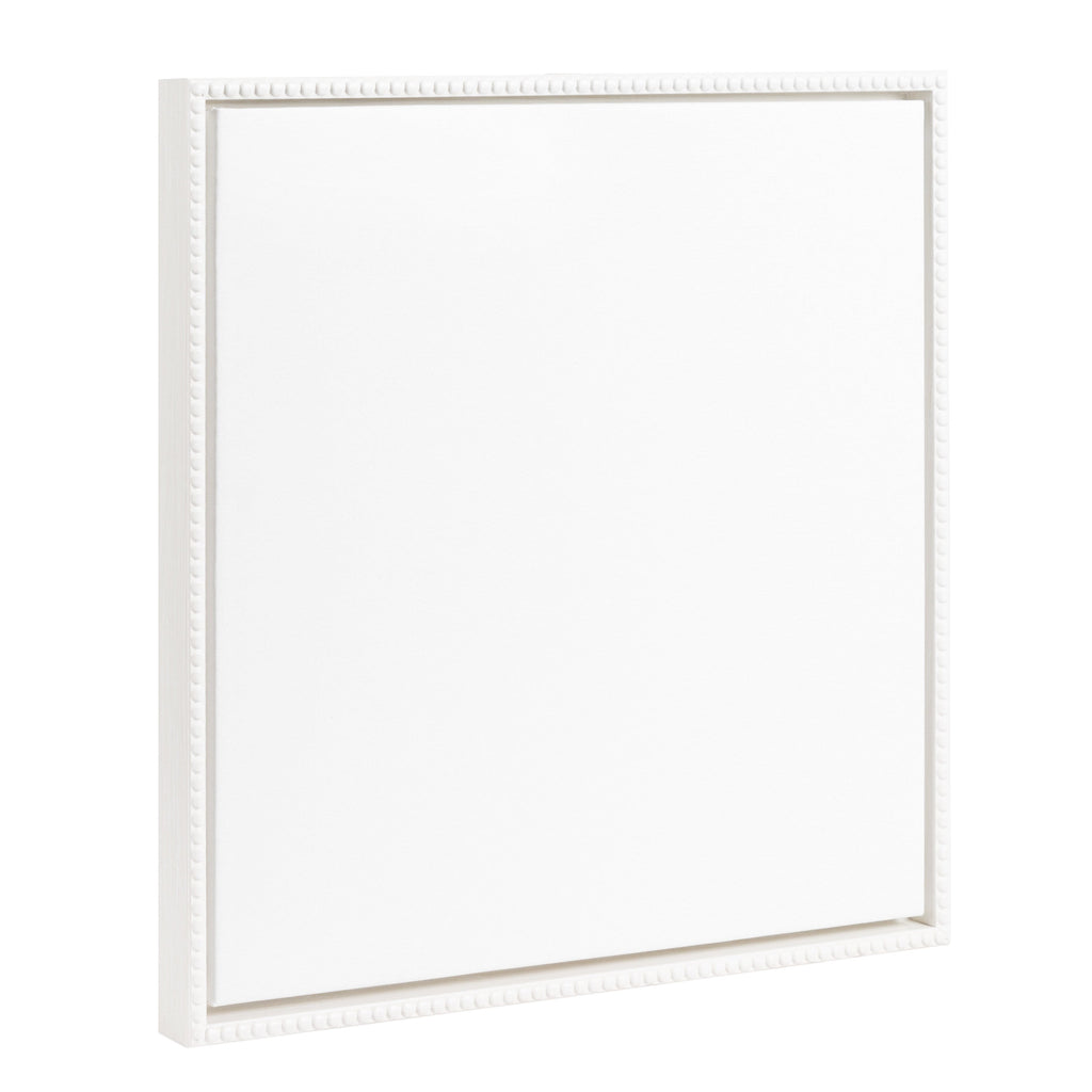 Sylvie Blank Framed Canvas 22x22