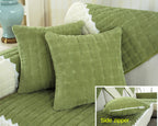 Non-Slip Sectional Couch Cover with Lace, Furniture Protector for Dogs, Pets, and Kids II