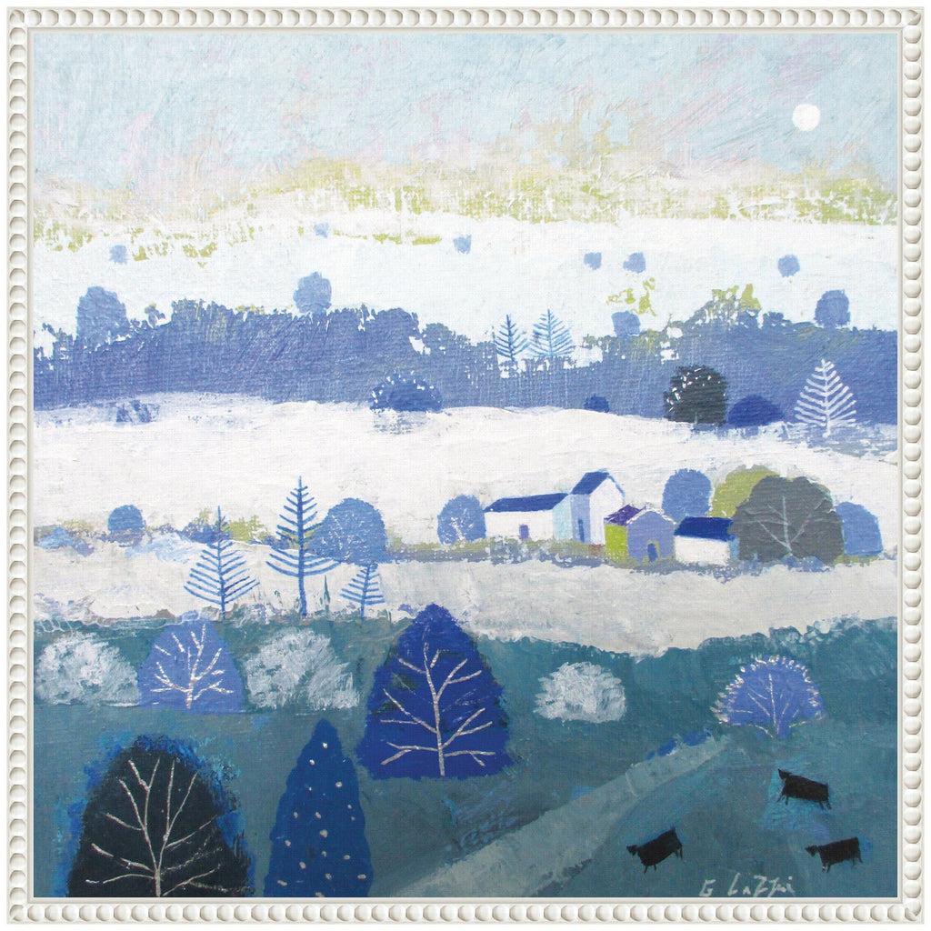 Sylvie Winter Dales Framed Canvas by Giuliana Lazzerini