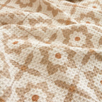 Waffle Lattice Fabric Sofa Cover, Multi-purpose Soft Sofa Throw, Couch Cover Blanket Throws for Couches