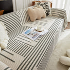 Waffle Lattice Fabric Sofa Cover, Multi-purpose Soft Sofa Throw, Couch Cover Blanket Throws for Couches