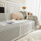 Waffle Lattice Fabric Sofa Cover, Multi-purpose Soft Sofa Throw, Couch Cover Blanket Throws for Couches
