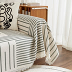 Waffle Lattice Fabric Sofa Cover, Multi-purpose Soft Sofa Throw, Couch Cover Blanket Throws for Couches