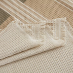 Waffle Lattice Fabric Sofa Cover, Multi-purpose Soft Sofa Throw, Couch Cover Blanket Throws for Couches