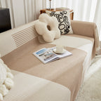 Waffle Lattice Fabric Sofa Cover, Multi-purpose Soft Sofa Throw, Couch Cover Blanket Throws for Couches