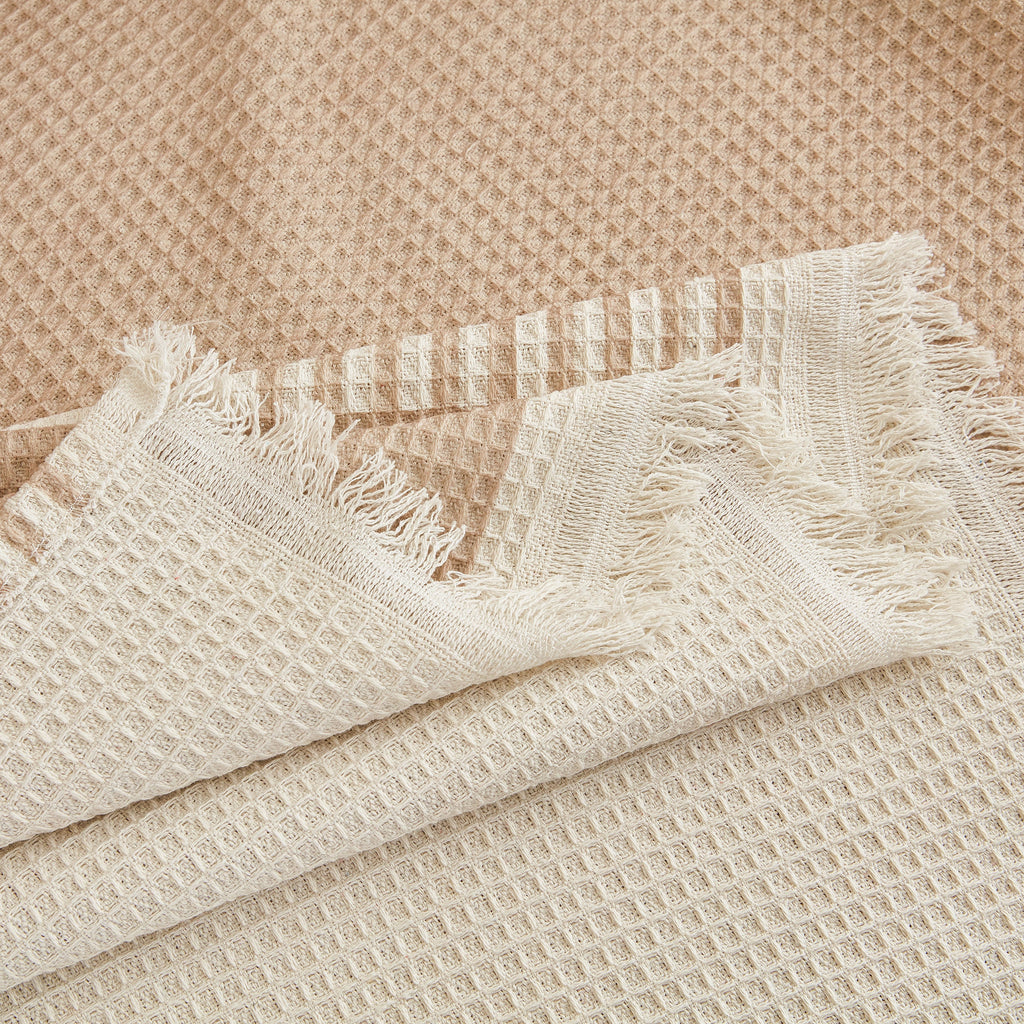 Waffle Lattice Fabric Sofa Cover, Multi-purpose Soft Sofa Throw, Couch Cover Blanket Throws for Couches