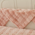 Soft Thick Faux Fur Sofa Cover Stripe Fluffy Fuzzy Non-Slip Washable Couch Covers