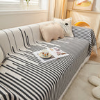 Couch Cover for Most Shape Sofas, Waffle Lattice Sofa Cover Throw, Washable Furniture Covers for Pets