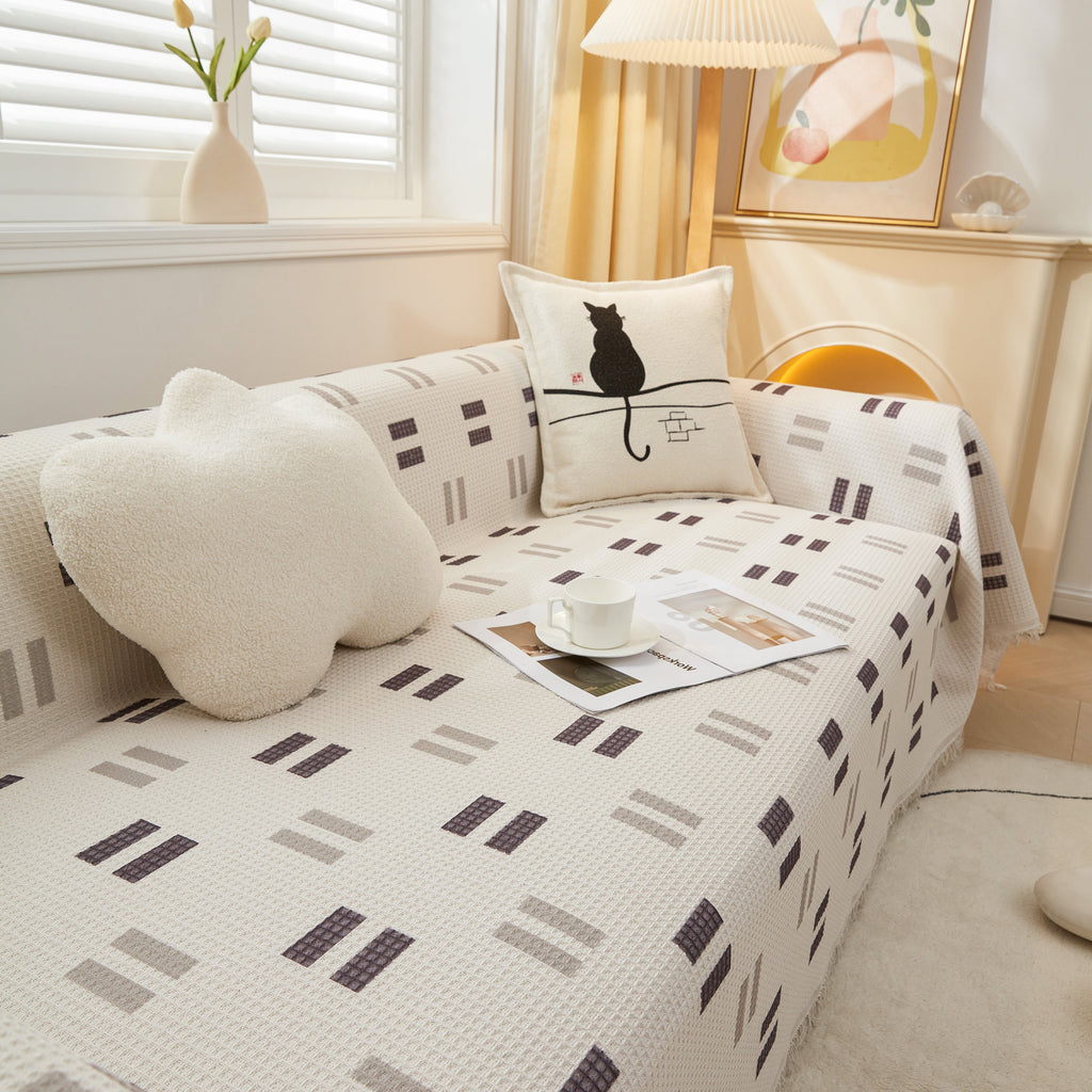 High-Quality Fabric Non-Slip Sofa Cover Throw, Throw Blankets for Couch, Furniture Covers for Pets