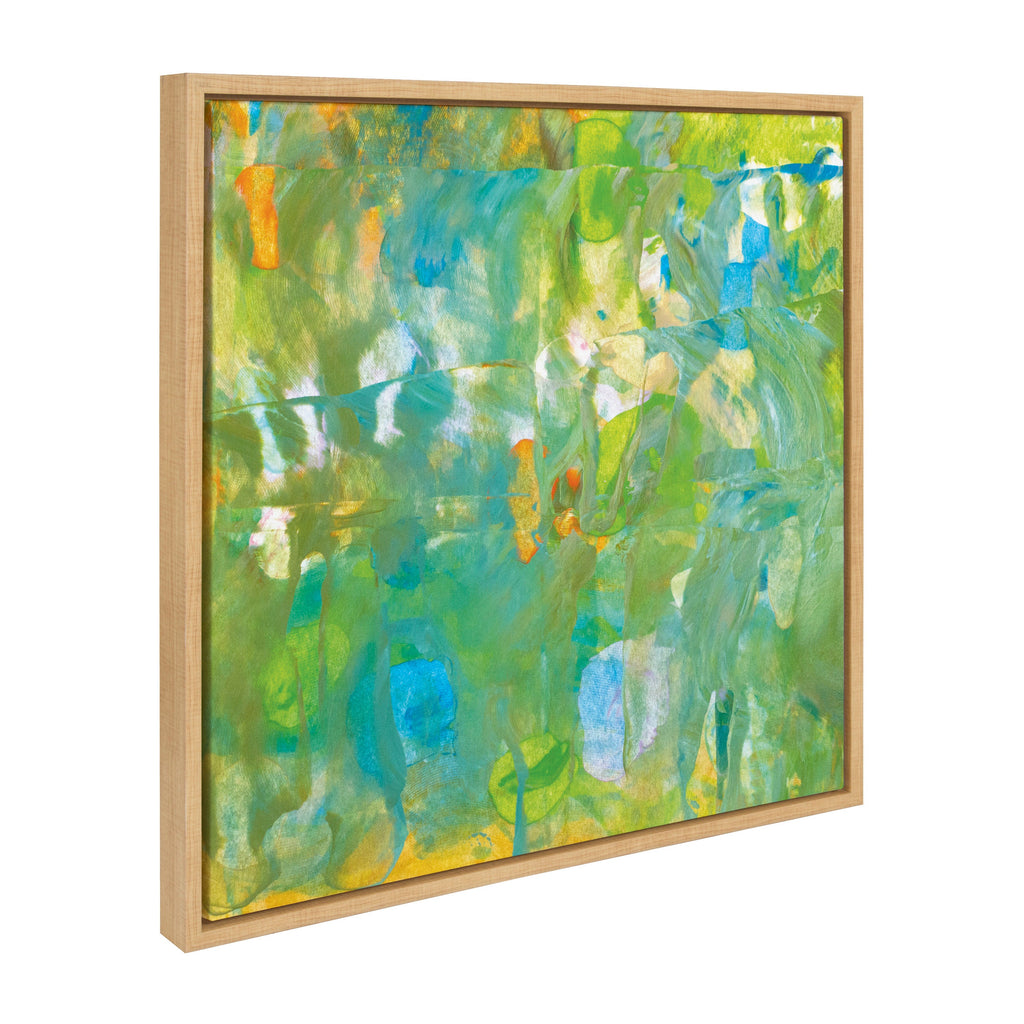 Sylvie Mango Framed Canvas by Mentoring Positives