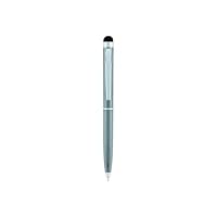 Monteverde Usa Poquito Stylus Pen - Cool Grey | Compact Metal Ballpoint Pen With Capacitive Stylus | Refillable With D1 Standard