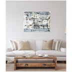 Sylvie Brooklyn Bridge Horizontal Framed Canvas by Leah Nadeau
