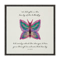 Sylvie The Growth of the Inner Being Framed Canvas by Mentoring Positives