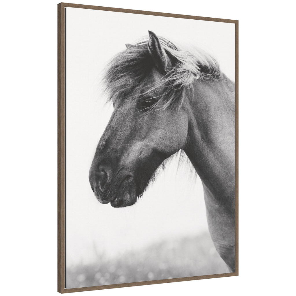 AA Indomitable by Alicia Abla Framed Canvas Wall Art Print
