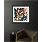 Fanciful Ficus SQ Expansion by Alicia Bock Framed Wall Art Print