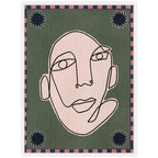 Sylvie Under The Sun 5 Framed Canvas by Shatha Al Dafai