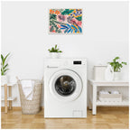 Sylvie Jungle Botanical Framed Canvas by Amy Lighthall