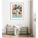 Framed Art Blush in Bloom by Nikita Jariwala