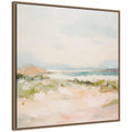Tranquil Landscape III Square by Amy Lighthall Framed Canvas Wall Art Print