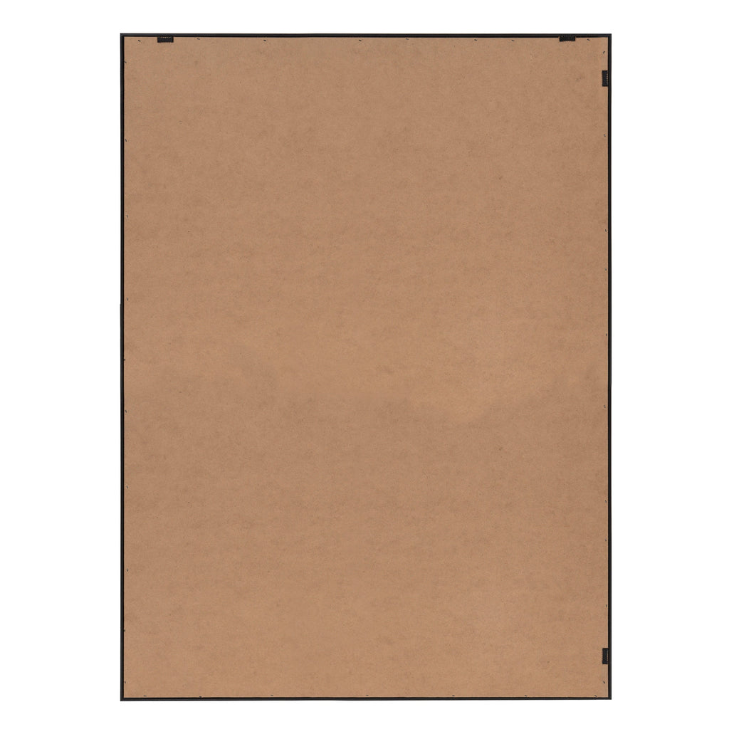 Sylvie Lines in Blue Framed Canvas by Apricot and Birch