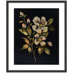 Framed Art Moody Floral 7 by Annie Quigley