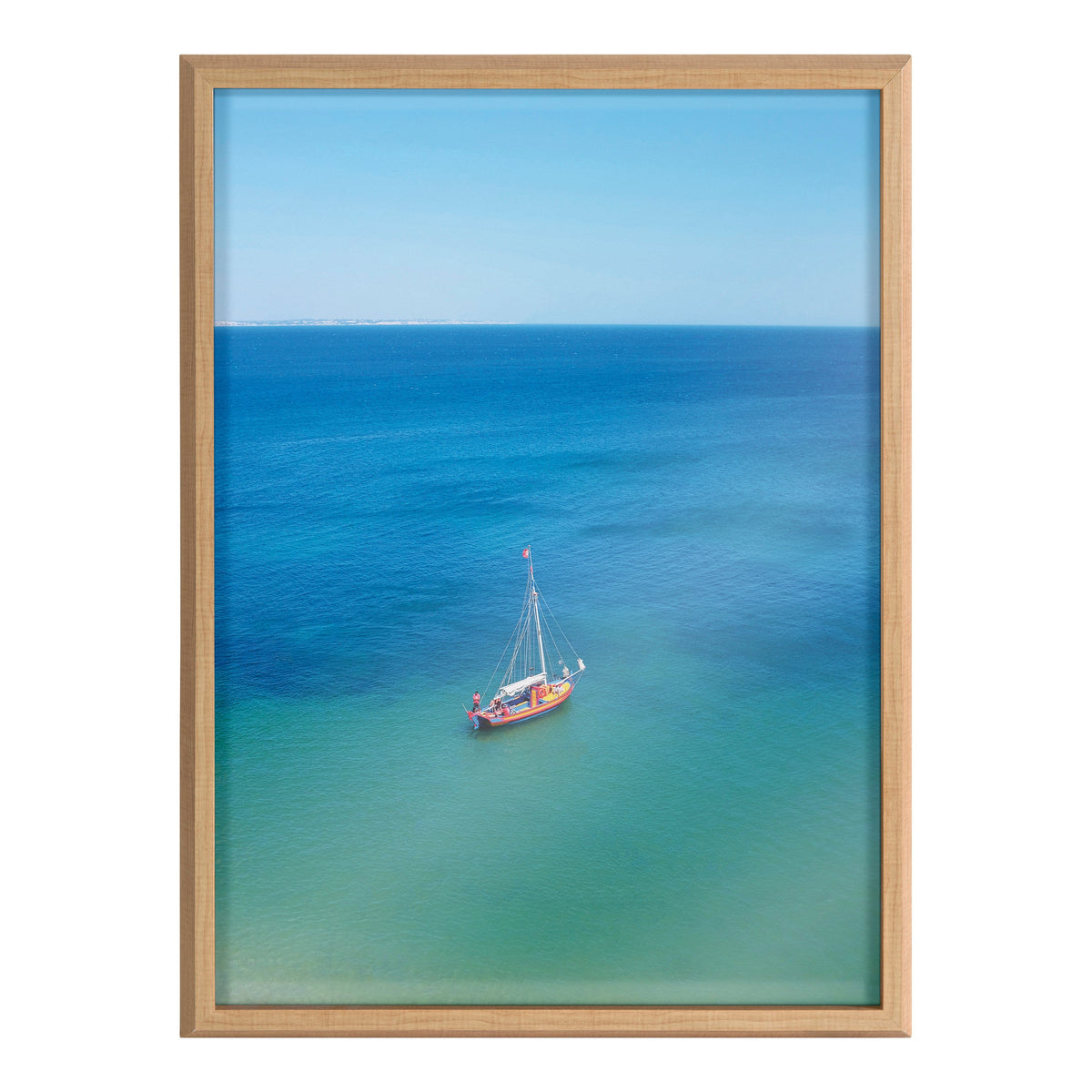 Blake A Lagos Sail Framed Printed Art by Rachel Bolgov