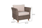 Orlando 4-Piece Wicker Sofa Set