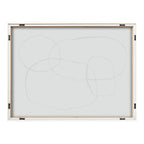 Blake 871 Modern Circles Framed Printed Glass by Teju Reval of SnazzyHues