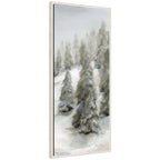 Sylvie Beaded Evergreen Hills Framed Canvas by Mackenzie Nelson