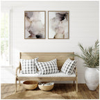 Smoke No. 1 & No. 2 2 Piece Framed Canvas Wall Art Set by Amy Lighthall