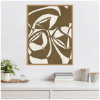Sylvie Bound by Beauty 6 Framed Canvas by Shatha Al Dafai