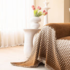 Decorative Couch Throw Cover, Washable Boho Couch Blanket Protector for Dogs, Cats