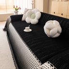 Decorative Couch Throw Cover, Washable Boho Couch Blanket Protector for Dogs, Cats