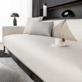 Waterproof Faux Leather Slipcover with Non-Slip Backing for Sofa, Pet Couch Protector for Living Room