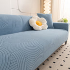 Fleece Stretch Sofa Slipcover Washable Soft Spandex Couch Cover Furniture Protector