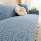 Fleece Stretch Sofa Slipcover Washable Soft Spandex Couch Cover Furniture Protector