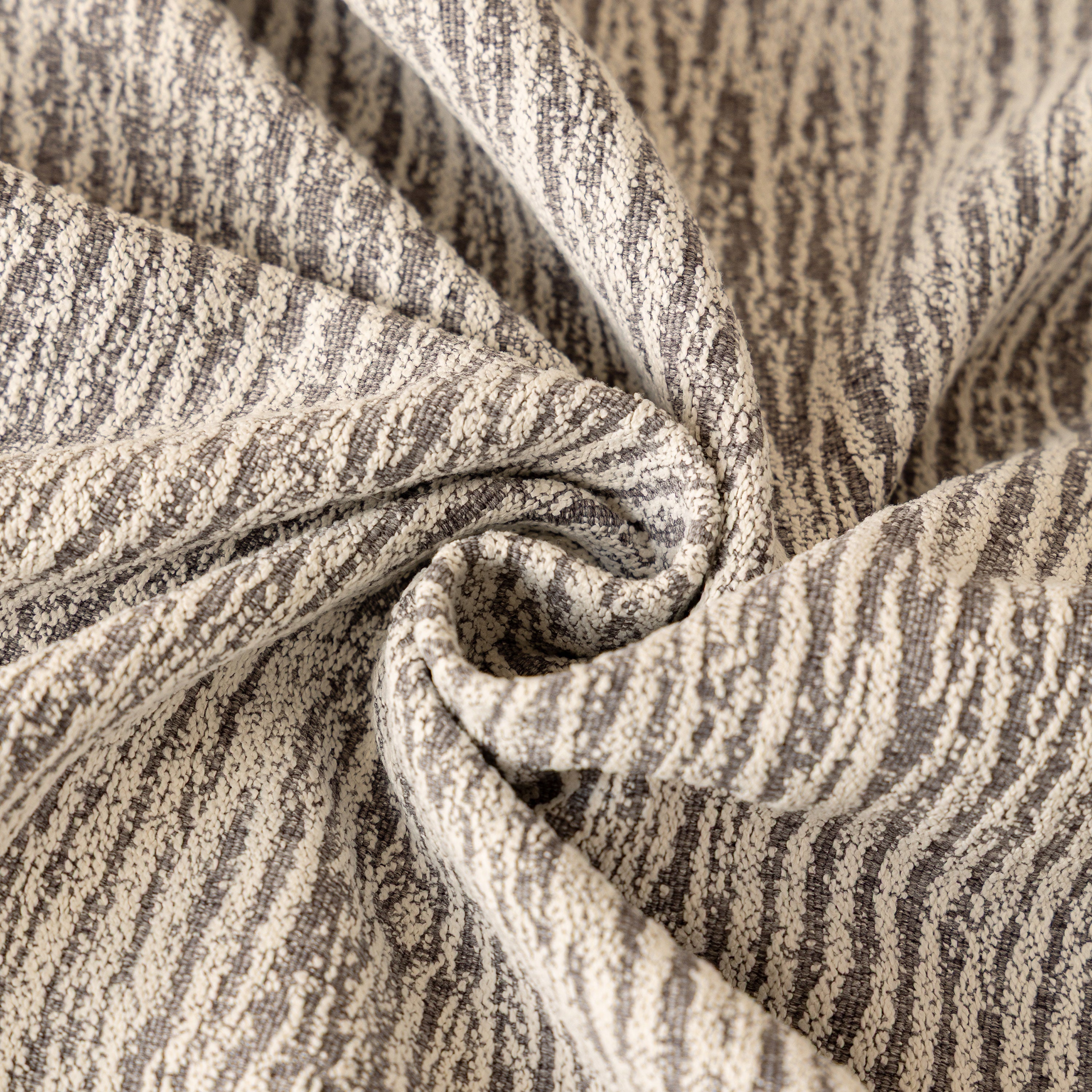 Sofa Cover Throw with Lace Trim & Pom-Pom Fringe, Decorative Couch Cover Blanket
