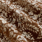 French Country Floral Sofa Cover with Chiffon Ruffle Skirt, Vintage Sofa Throw Cover