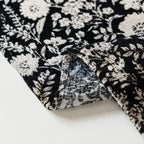 French Country Floral Sofa Cover with Chiffon Ruffle Skirt, Vintage Sofa Throw Cover