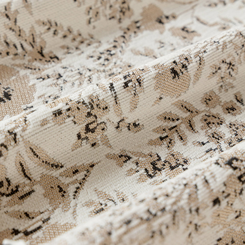French Country Floral Sofa Cover with Chiffon Ruffle Skirt, Vintage Sofa Throw Cover