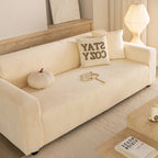 Premium Velvet Thick Stretch Couch Slipcover, Non-Slip Furniture Protector for Pets