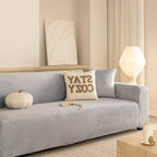 Premium Velvet Thick Stretch Couch Slipcover, Non-Slip Furniture Protector for Pets
