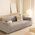 Premium Velvet Thick Stretch Couch Slipcover, Non-Slip Furniture Protector for Pets