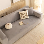 Premium Velvet Thick Stretch Couch Slipcover, Non-Slip Furniture Protector for Pets