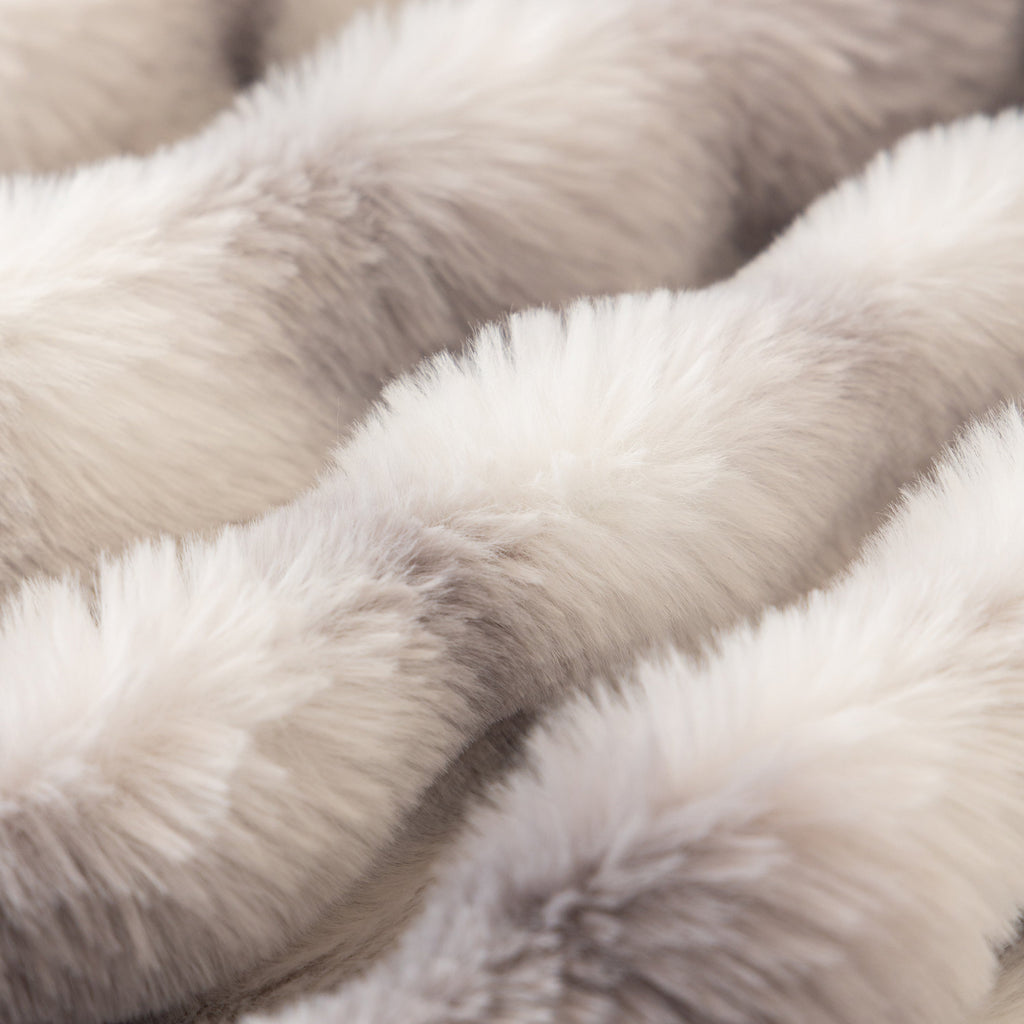 Thick Faux Fur Couch Cover Fluffy Fuzzy Warm Washable Furniture Protector for Kids Pets